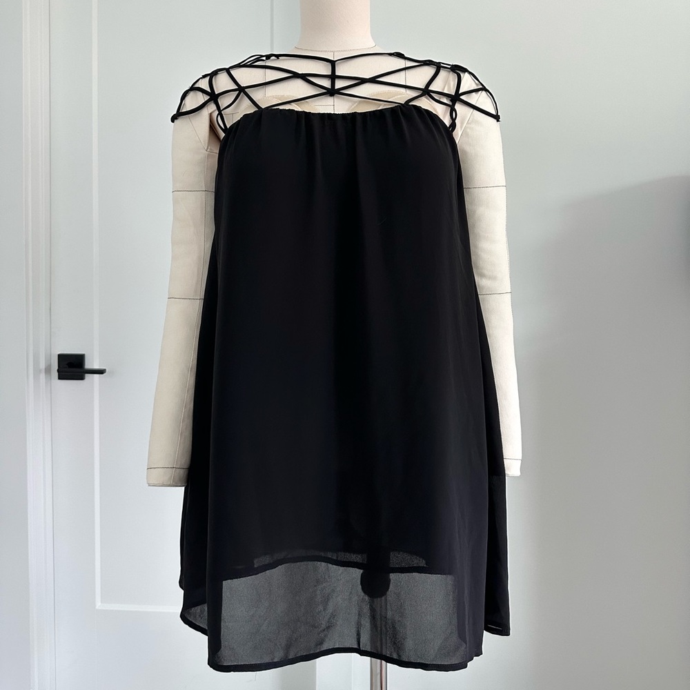All the Cage Black Dress